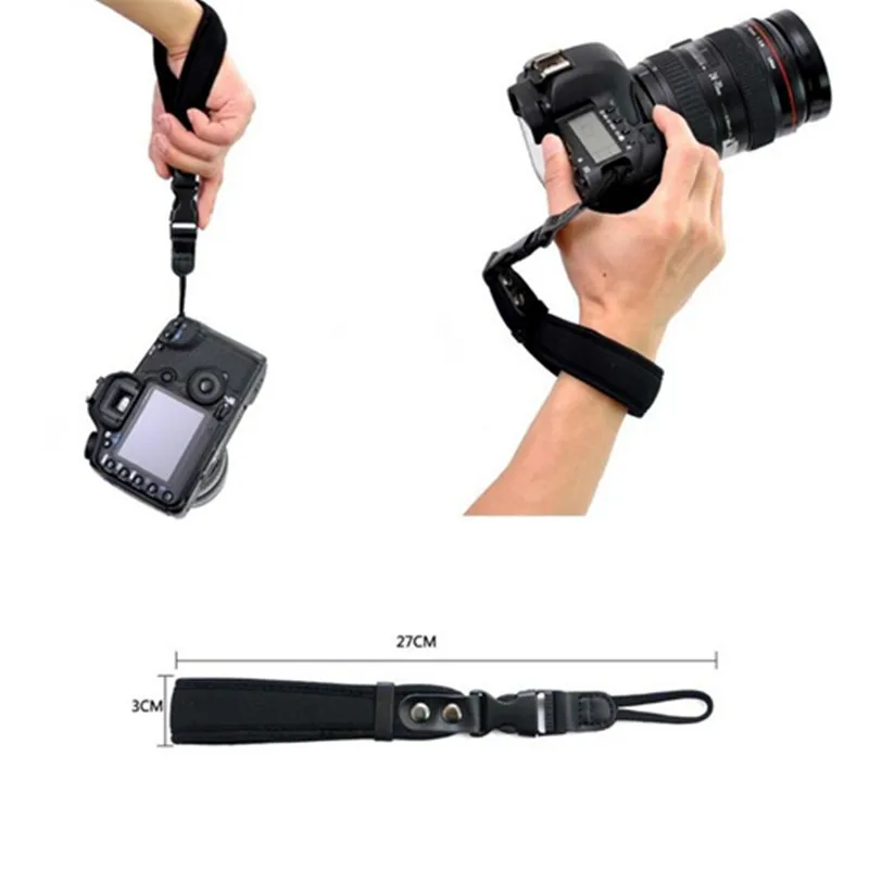 Модный Универсальный кожаный наручный ремешок для камеры Canon Nikon Sony Pentax Sigma DSLR|strap