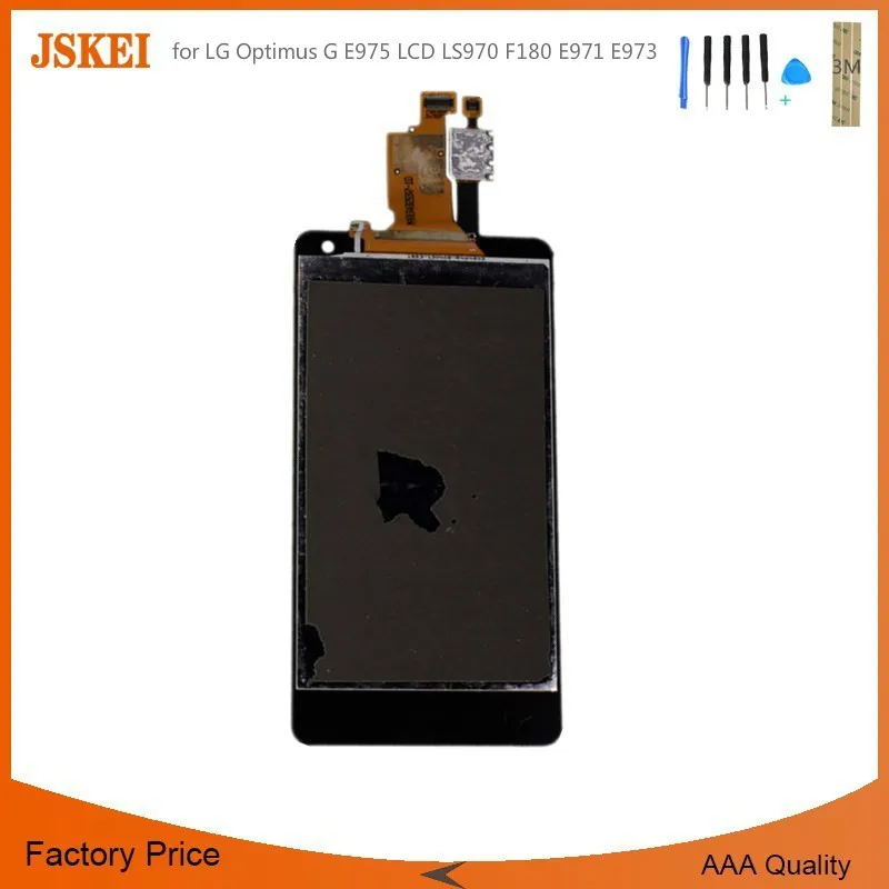 4 7 ''для LG Optimus G E975 LCD F180 Lcd экран сенсорный дигитайзер сборка 10 шт./лот|Экраны для
