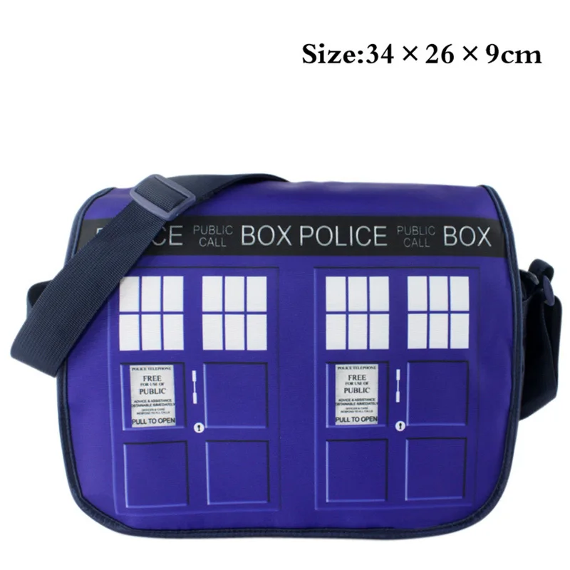 Рюкзак из искусственной кожи Doctor Who сумка-мессенджер школьная сумка на плечо |
