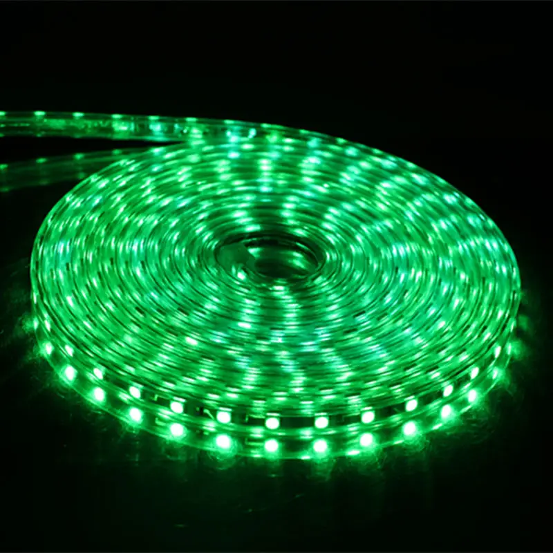 Гибкая СВЕТОДИОДНАЯ лента SMD 5050 AC220 в светодиодный светильник 60 светодиодов/м