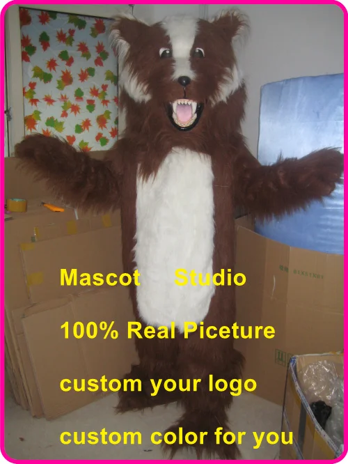 Костюм-талисман барсука индивидуальный маскарадный костюм комплект из аниме