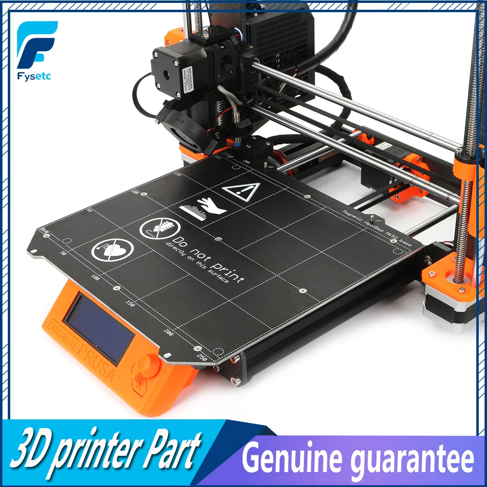 3D-принтер Clone Prusa i3 MK3 магнитная коляска Подогреваемая кровать 24 В MK52 проводка