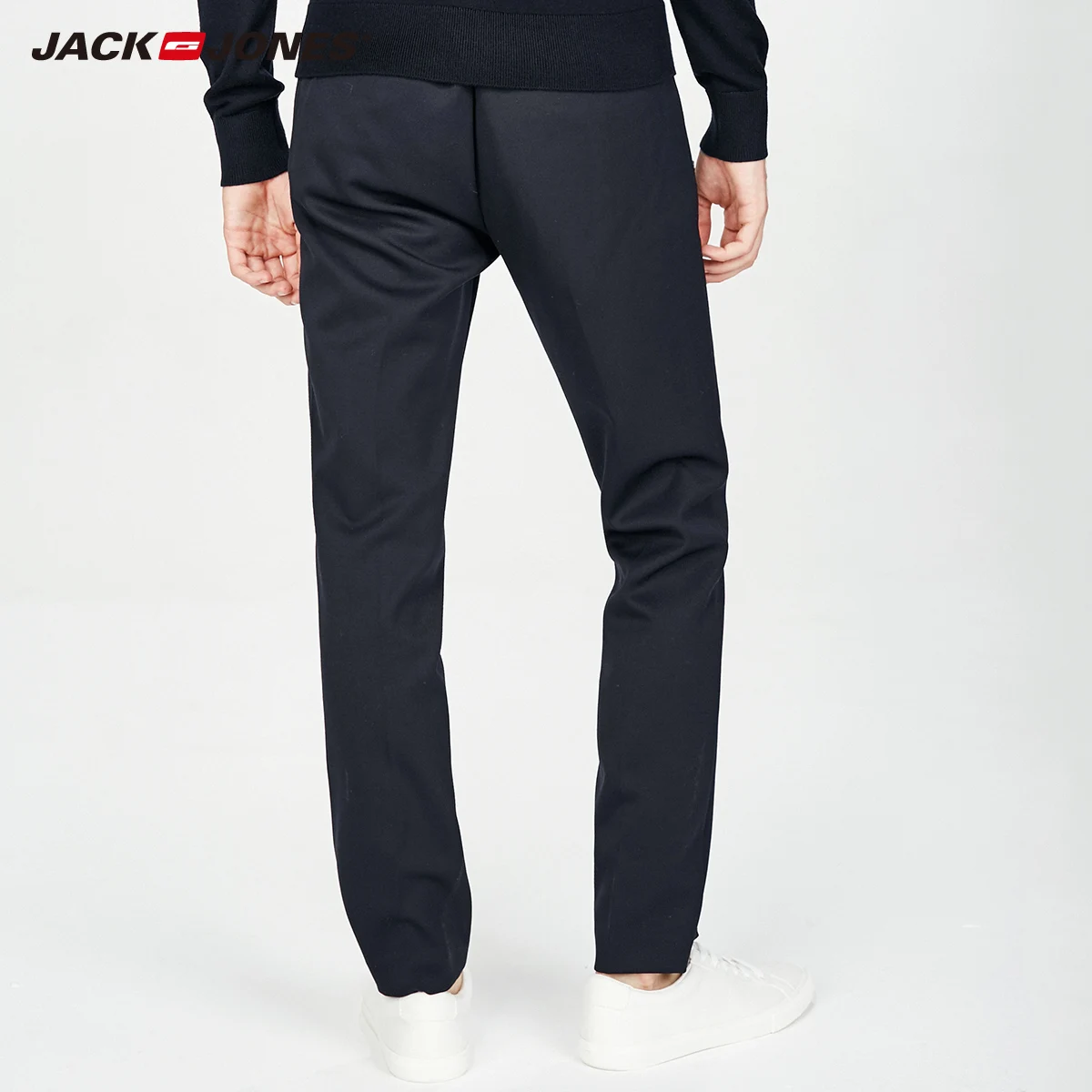 Бренд Jack Jones, мужские шерстяные брюки, офисные формальные брюки для мужчин, модные черные брюки | 217314573