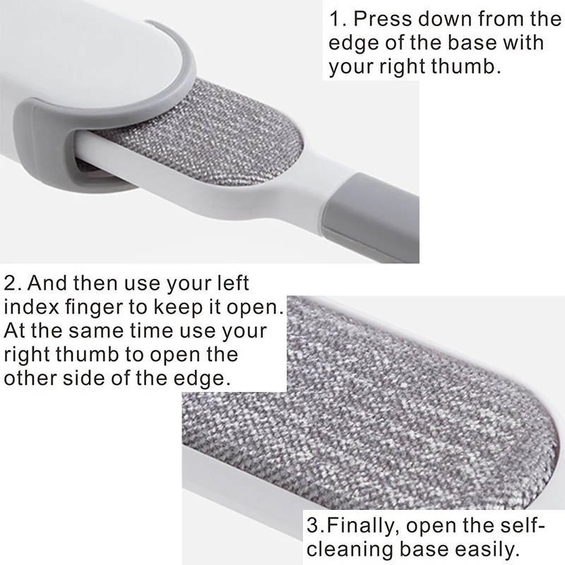 Pet Cat Dog Hair Cleaner Brush Remove Bristles Sticky Tousle Clothes Remover Bed Carpet | Дом и сад