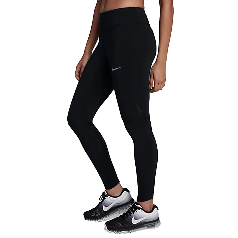 Оригинальные новые поступления NIKE PWR EPIC LX TGHT сетчатые женские брюки спортивная