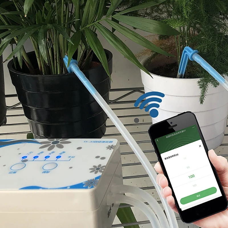 Умный орошение спринклер контроллер Wifi автоматический полив устройство