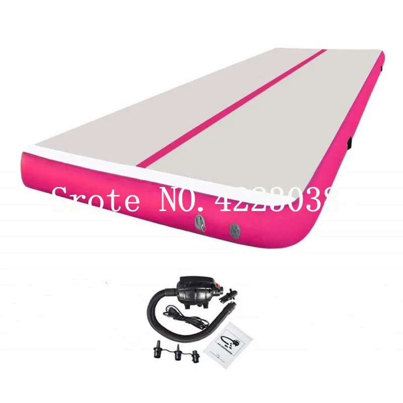 Дешево Бесплатная доставка от двери до двери 7 м * 1 м * 0,2 м надувная воздушная дорожка гимнастический коврик для акробатики гимнастический воздушны...