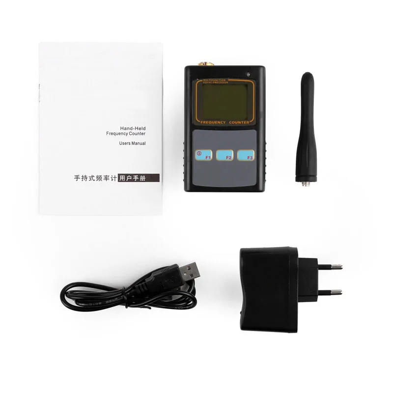 

IBQ102 IBQ-102 Handheld Digital Frequency Counter Meter Wide Range 10Hz-2.6GHz for Baofeng Yaesu Kenwood Radio Frequency Meter