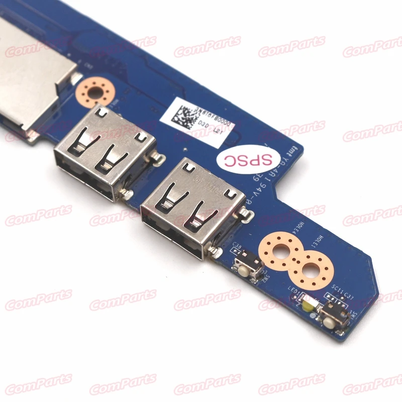 

Оригинал для lenovo FLEX 14 FLEX 15 FLEX2 15 аудио usb sd-ридер плата с кабелем DA0ST6TH6D0