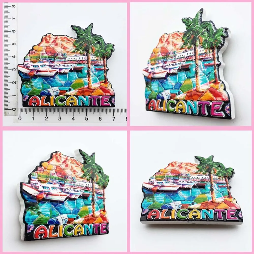 Сувениры BABELEMI в Испании магниты на холодильник Барселона Мадрид майка Valencia