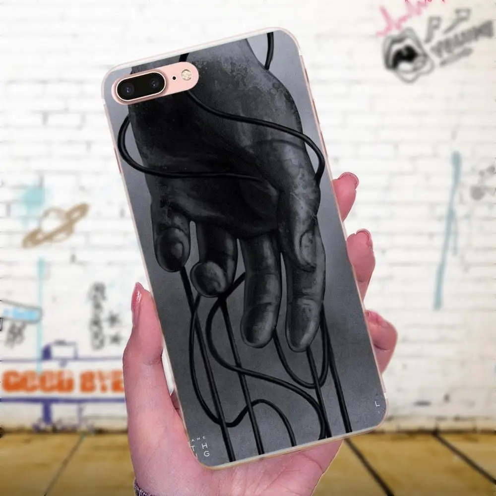 Мягкий чехол для мобильного телефона Apple iPhone X XS Max XR 4 4S 5 5C 5S SE 6 6S 7 8 Plus Death Stranding