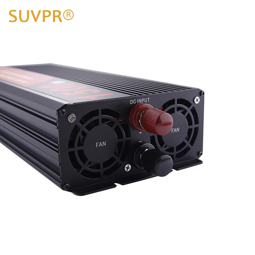 SUVPR 1500 Вт Чистая Синусоидальная волна автомобильный инвертор питания 24 В/12 В