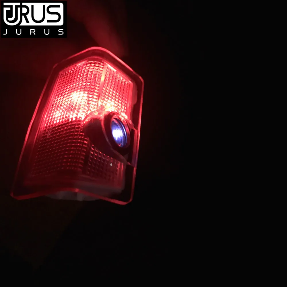 JURUS 12V Led привидение Тень лазерный проектор лампа Добро пожаловать логотип двери