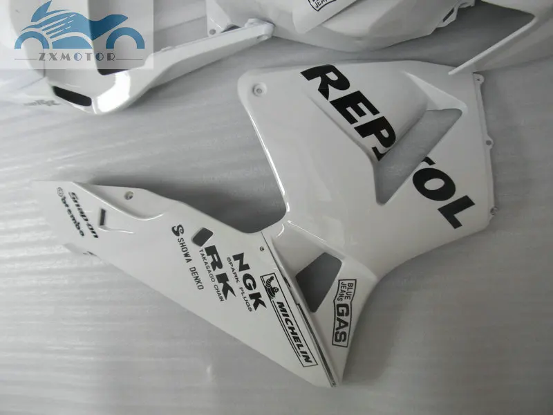Комплект обтекателей для Honda CBR600RR 03 04 CBR 600 RR 2003 2004 спортивный белый обтекатель