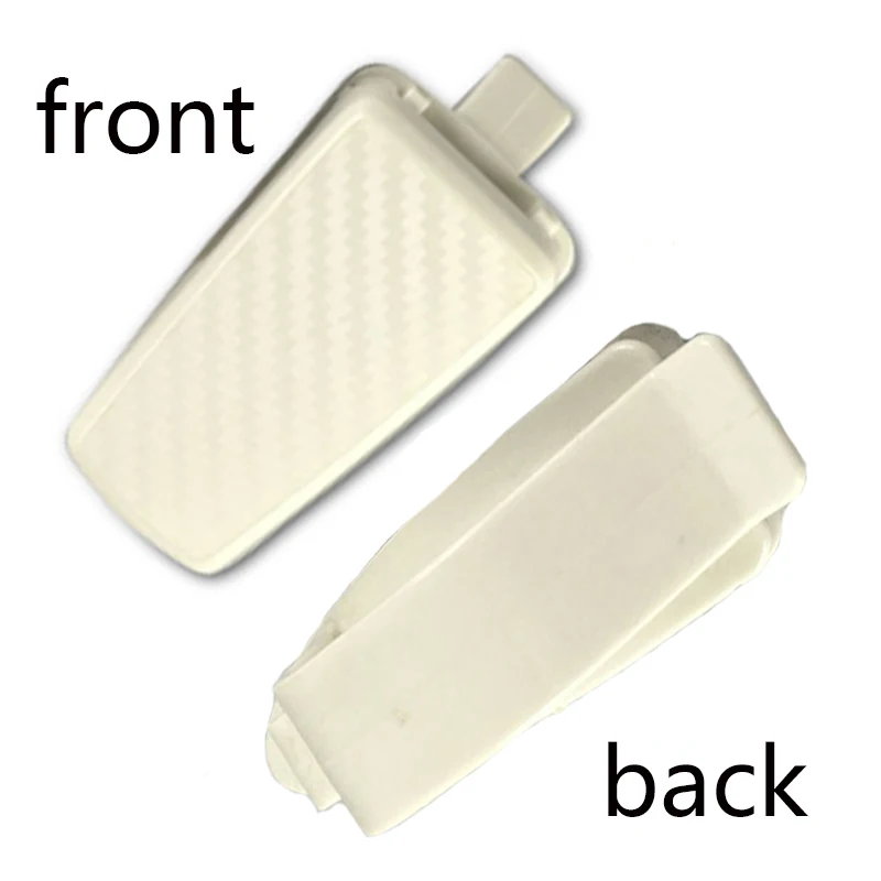 ZD автомобильный солнцезащитный козырек из углеродного волокна держатель для