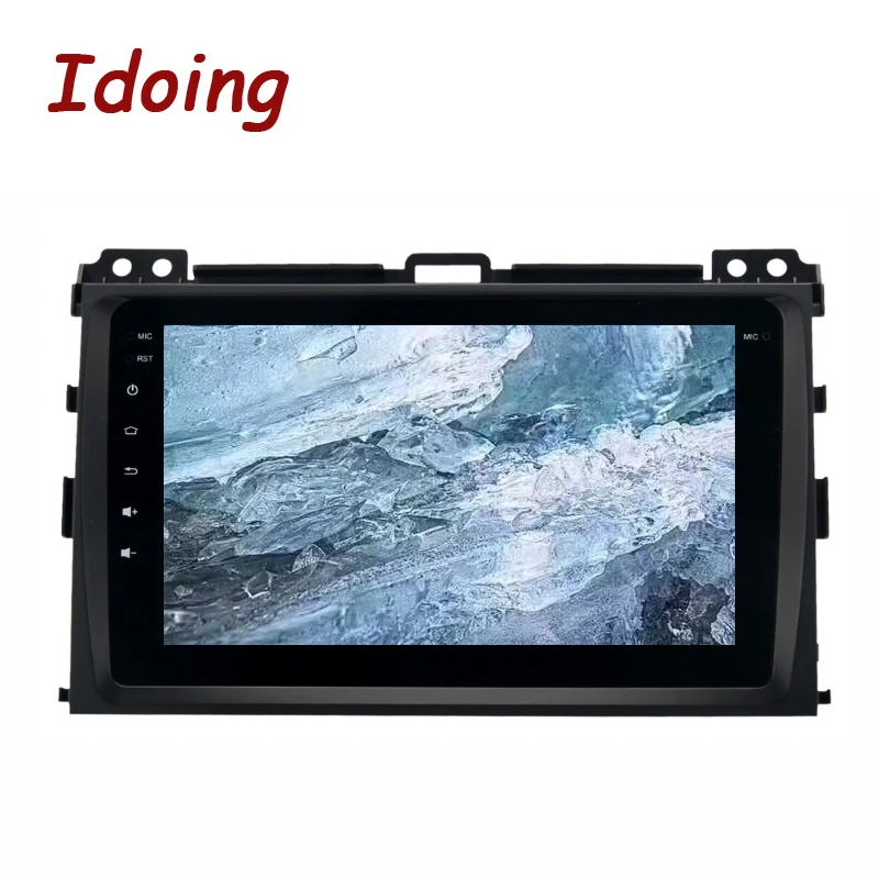 Idoing 2Din8 &quotАвтомобильный gps плеер для Toyota Prado 120 2004-2009 Android8.0/7 1 сенсорный экран