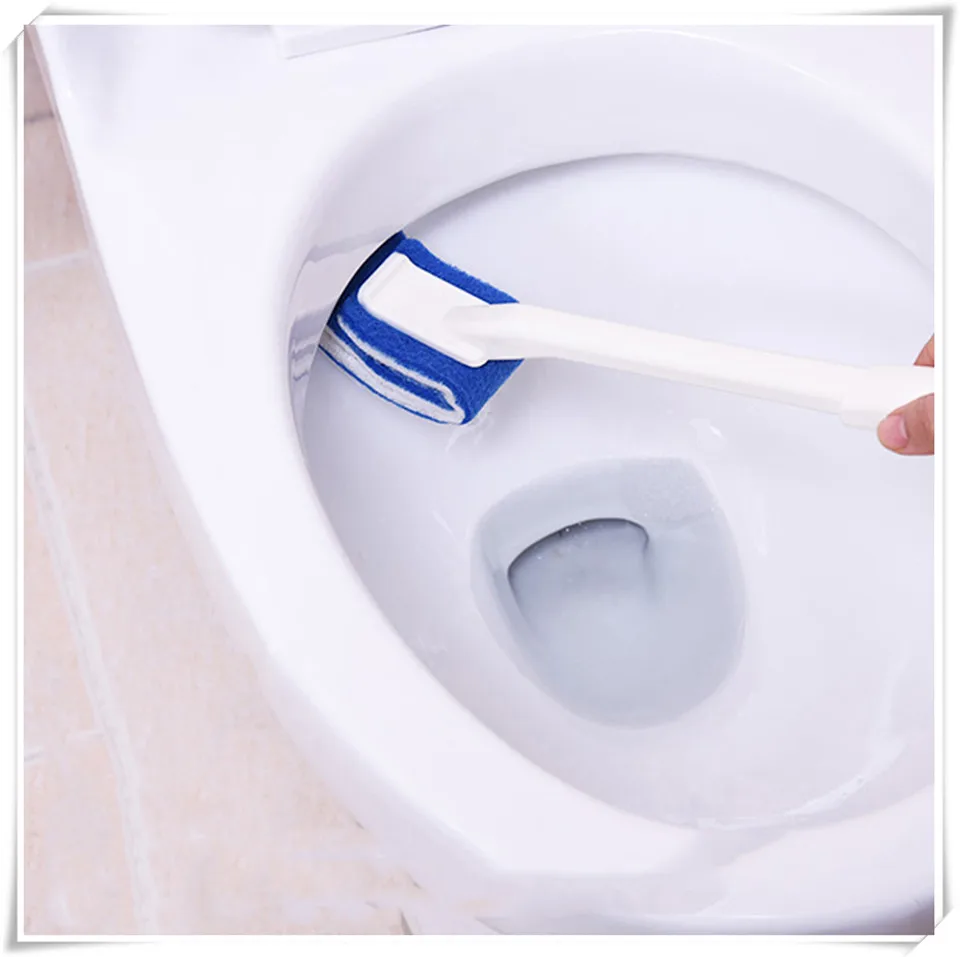 MSJO Щетка Для Чистки унитаза Гибкая длинная ручка Brosse синий черный V Форма кривая WC аксессуары для чистки ванной комнаты щетка для туалета