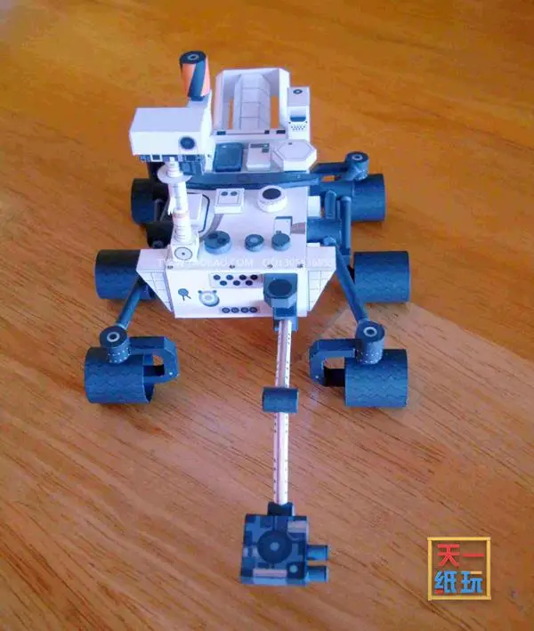 Марс Ровер курьезный робот зонд DIY 3D бумажная модель