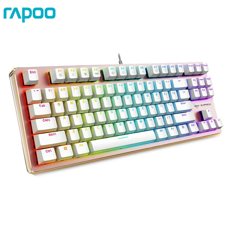 Механическая клавиатура Rapoo V500 RGB светодиодный с подсветкой игровая полным