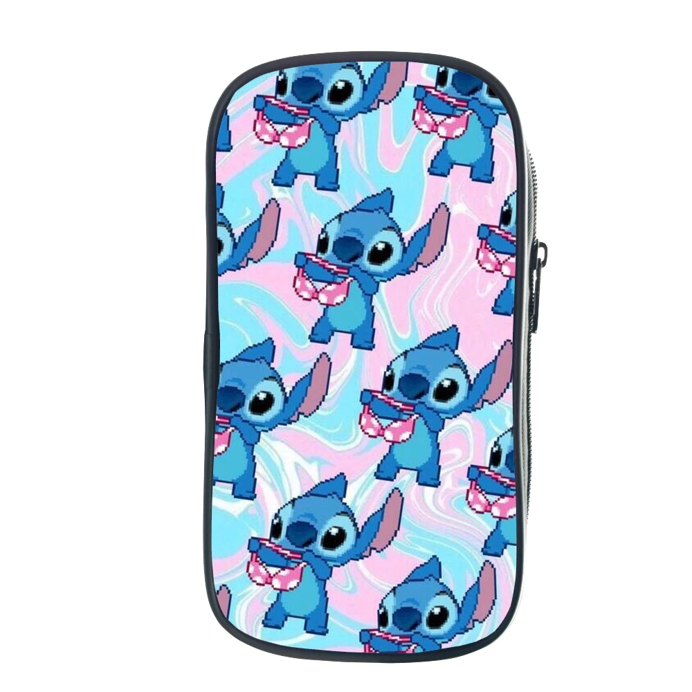 Студенческий Kawaii мультфильм стежка пенал для мальчиков и девочек сумка Симпатичный карандаш держатель пенал для детей подарок, школьные принадлежности канцелярские принадлежности