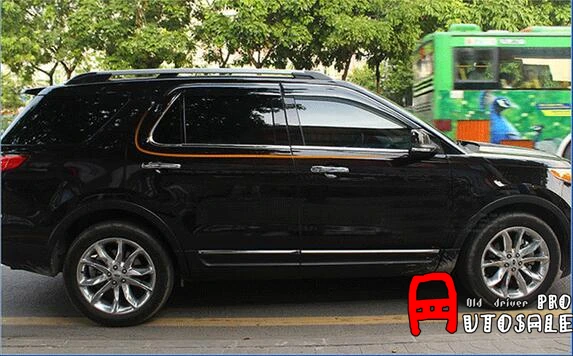 Нижняя крышка из нержавеющей стали для Ford Explorer 2011 2012 2013 2014 2015 2016 6 шт.