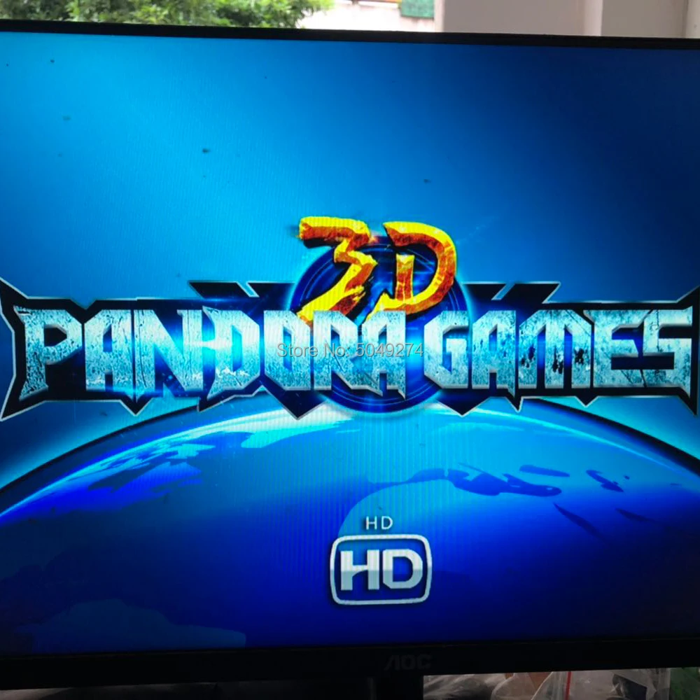 Коробка ключ 7 3D Pandora ключ аркадная консоль с печатной платой 2 игрока домашнего использования контроллер 2323 игр Ретро Видео игровой автомат