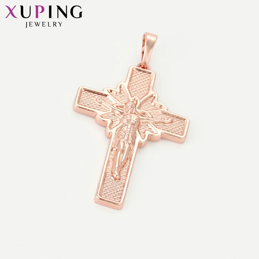 Xuping модное ожерелье с крестом Иисуса сериса кулон для женщин эффектные ювелирные