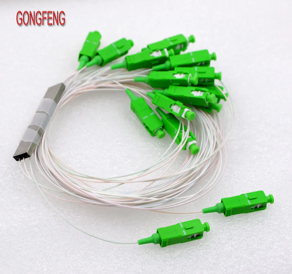 GONGFENG 2 шт. Новый волоконно оптический сплиттер разъем PLC 2:16 волоконный свиной