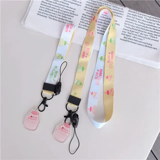 Duffy Bear Crayon Shinchan Flowers Pattern For Camera Mobile Phone Lanyard Neck/Wrist Strap Keys Chain