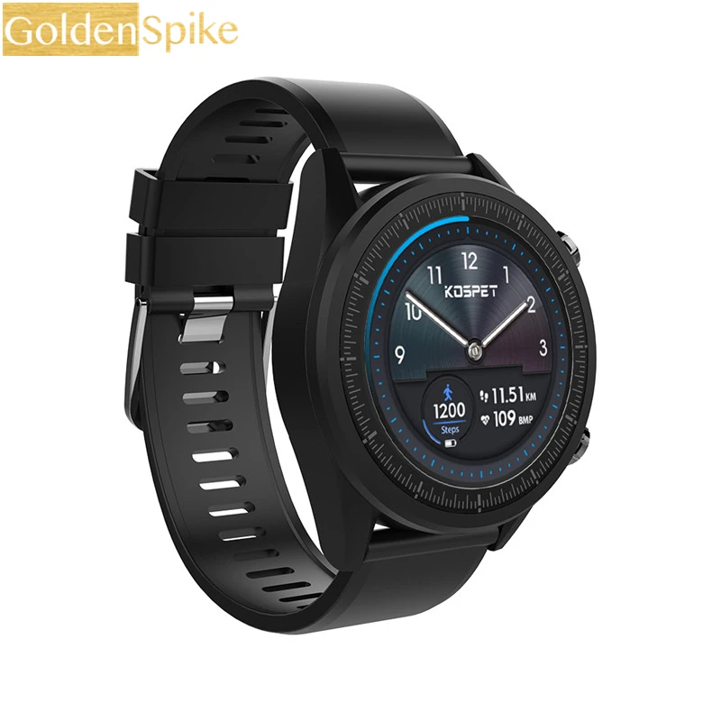 KOSPET надеюсь Роскошные 4G Smartwatch Для мужчин Android 7 1 3 ГБ + 32 IP67 Водонепроницаемый 8MP