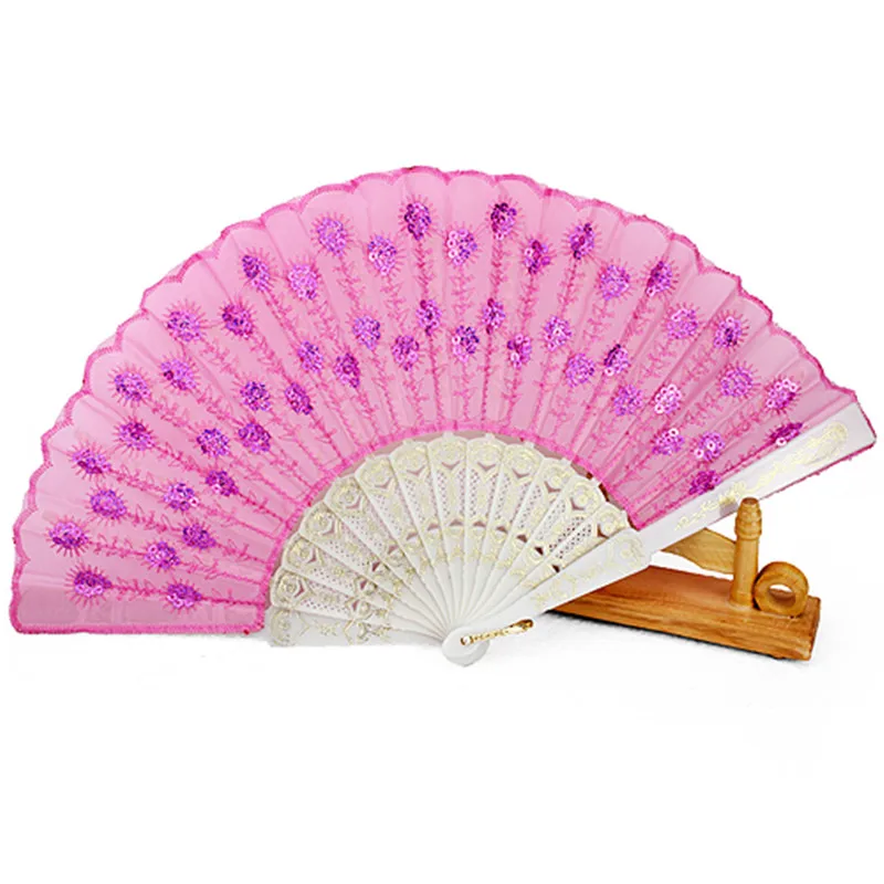 Сценическое назначение классический веер в виде крыльев ручного веера Женский