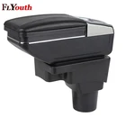 Автомобильный подлокотник, центральный контейнер для хранения, подставка для стакана, автомобильный Стайлинг для Chevrolet Aveo Sonic Lova T250 T300 2011-2014