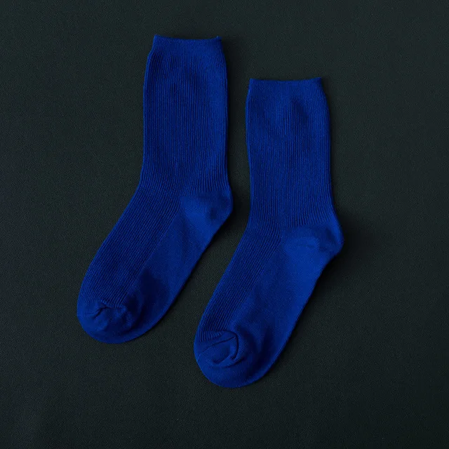 5 pairs Носки неонового цвета женские осенние модные Harajuku уличная забавные счастливые носки эластичная спортивная одежда женские носки желтый зеленый оранжевый - Цвет: 5 pairs