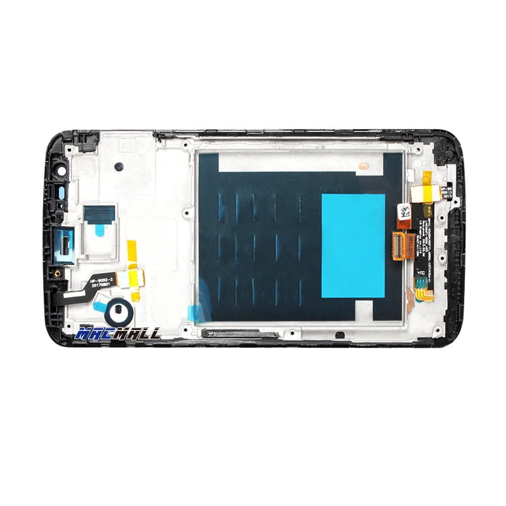 Новый для LG G2 D802 сменный ЖК-дисплей + сенсорный экран с рамкой в сборе 5 2-дюймовый
