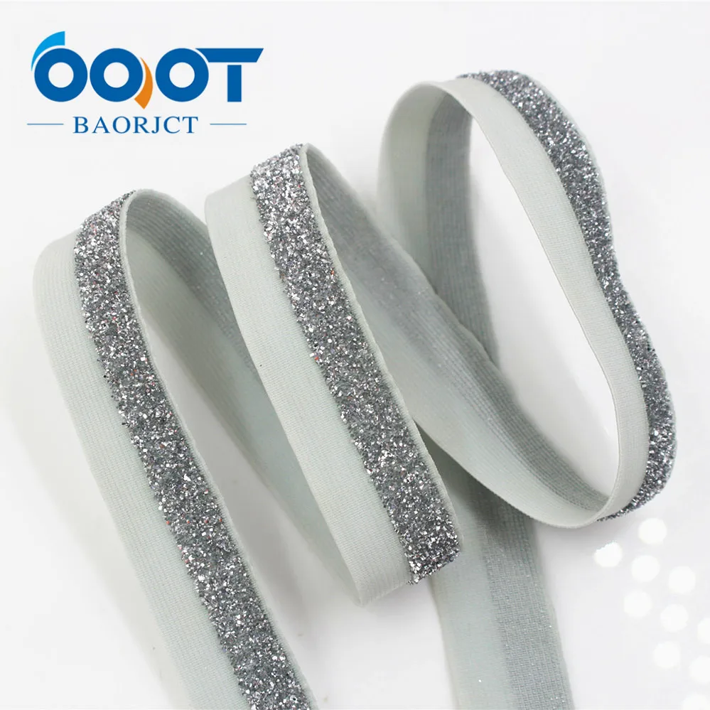 OOOT BAORJCT 1751716 16 мм однотонная Зеленая эластичная лента для лука аксессуары