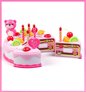 37PCS Обучающие просветление игрушки DIY у каждой семье игрушки притворяясь кухня игрушки - Цвет: 37PCS