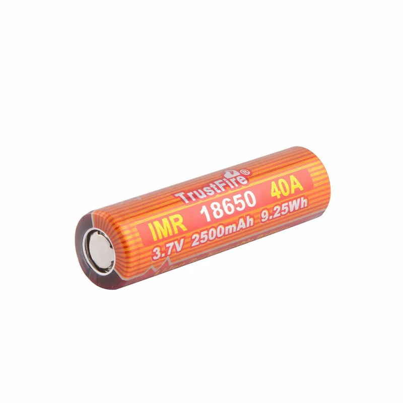TrustFire IMR 18650 2500 мАч 40A 3 7 V литий ионная аккумуляторная батарея (1 пара)|Портативные
