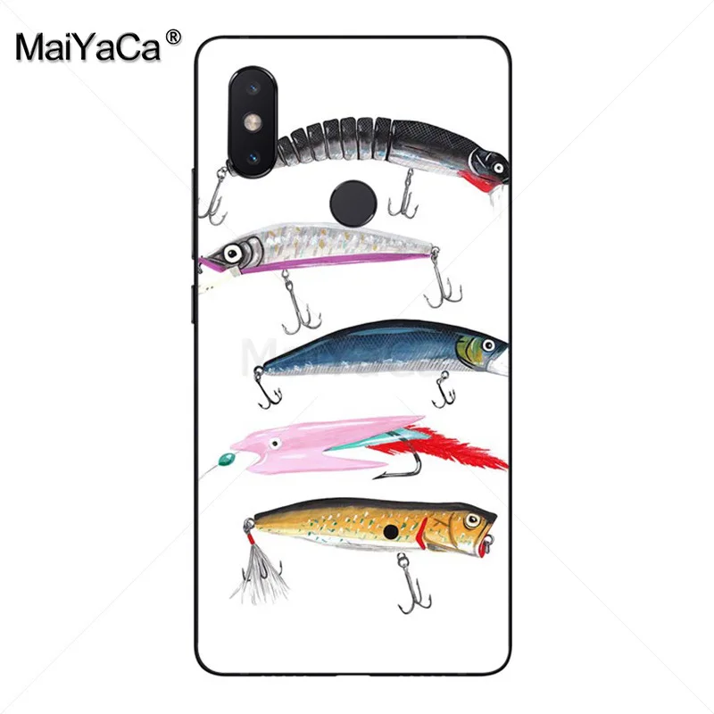 Роскошный чехол MaiYaCa с рисунком рыбы для xiaomi mi 8 se 6 note3 redmi 5 5plus note | Мобильные