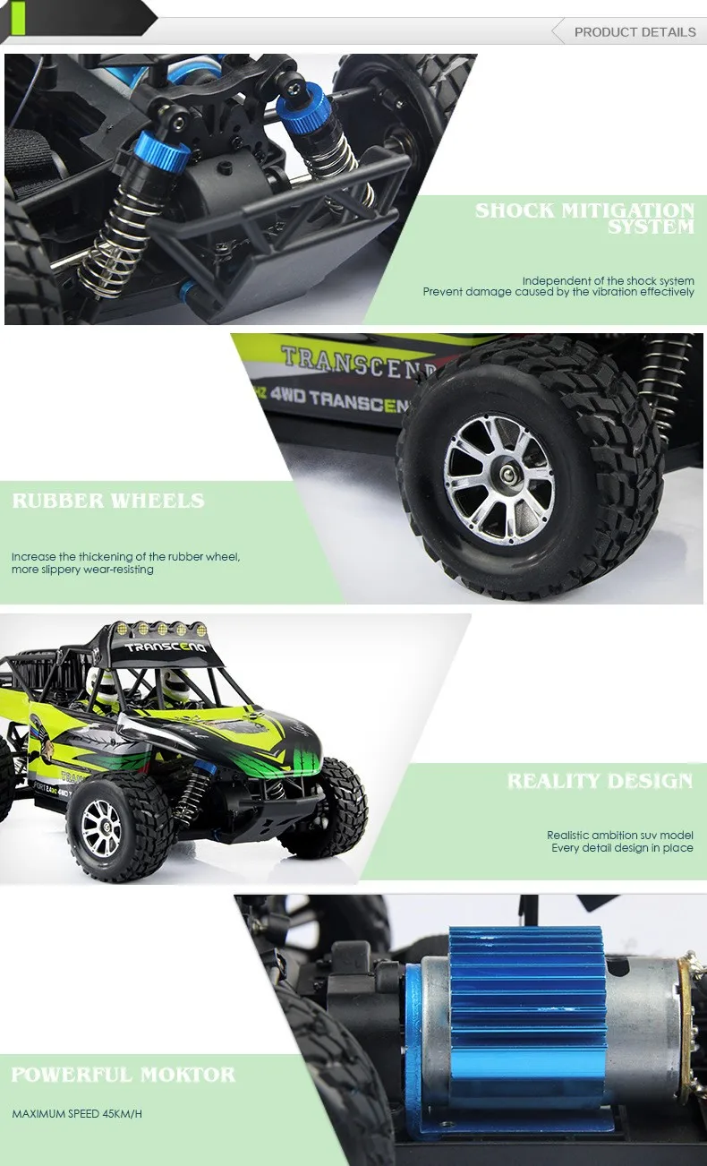 50 км/ч высокая скорость конкурентные гоночные 4WD Монстры восхождение RC автомобили 2,4 ГГц пульт дистанционного управления внедорожные транспортные средства RC автомобиль топ игрушки