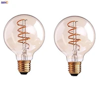 iwhd led filament light edison bulb lamps e27 4w a19 st64 g80 bomoilla retro vintage lamp gloeilamp industrial decoration