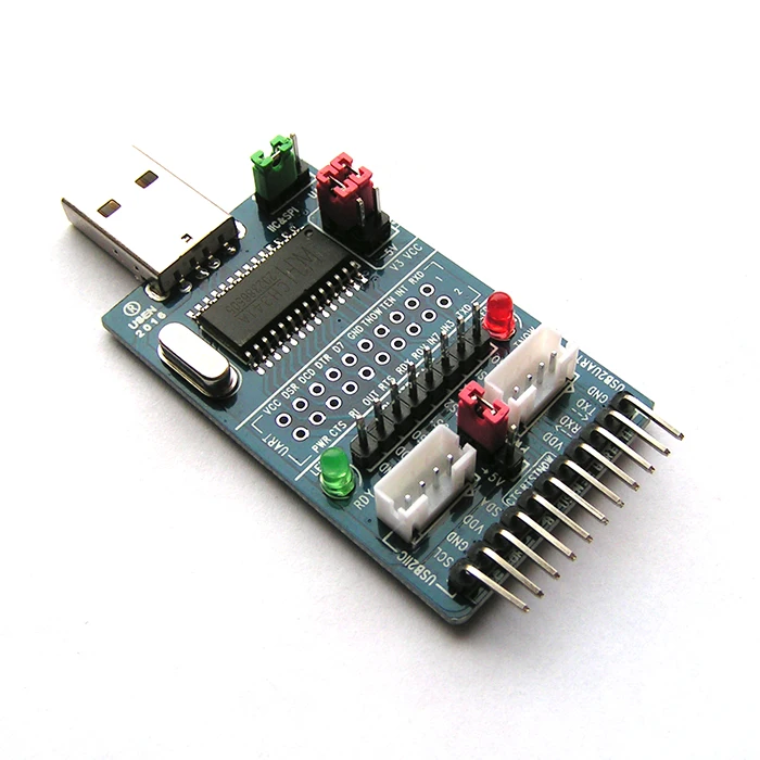 CH341A USB к iec/IIC/SPI/UART/ttl/ISP адаптер, EPP/MEM параллельный порт конвертер