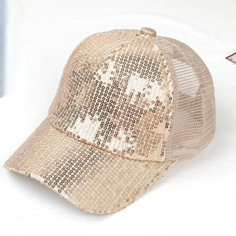 style 5 gold Модные детские бейсболки с блестками для девочек и мальчиков, Детская кепка с ушками, милые летние детские регулируемые кепки в стиле хип-хоп - Цвет: style 5 gold