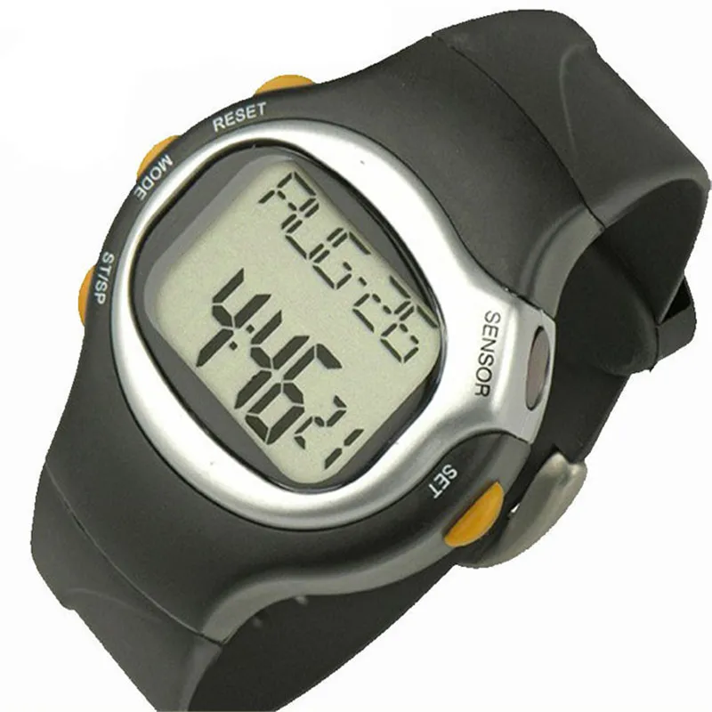 Часы унисекс мужские и женские монитор частоты сердечных сокращений счетчик