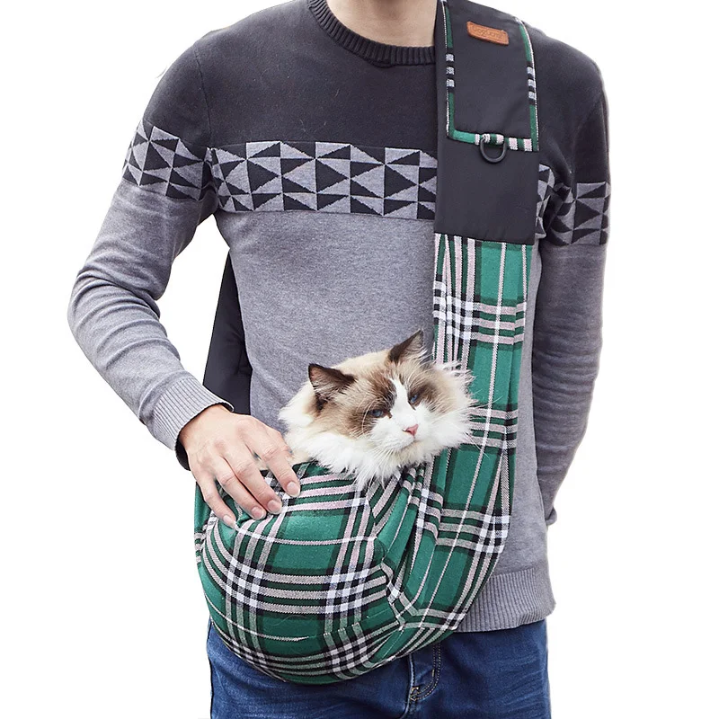 Плед Мода сумка для домашних животных дышащие Стропы жемчуг Хлопок Наплечная