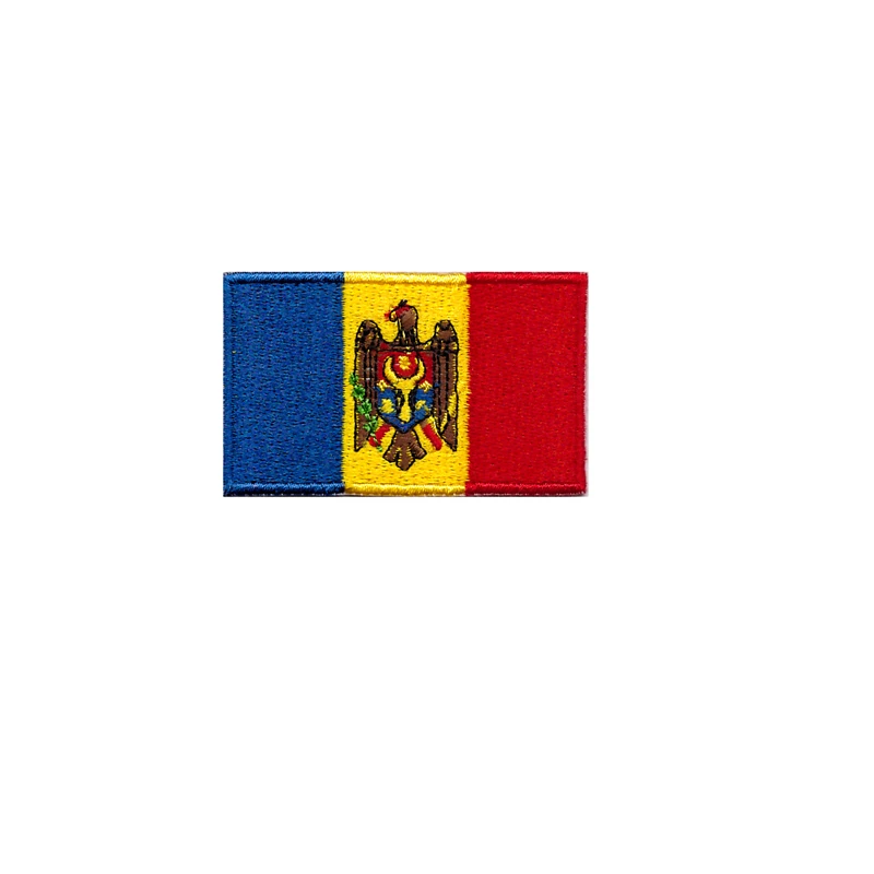 Антикварная медь Европа, Франция, Швейцария, Россия, Польша, Ватикан, флаг, вышивка - Цвет: Антикварная медь