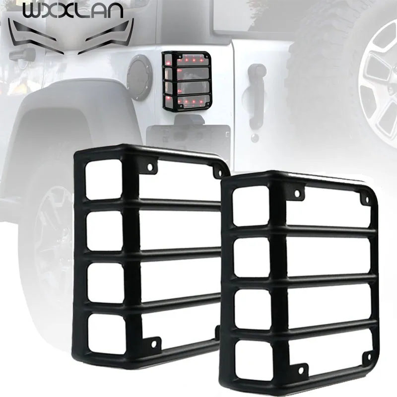 Для Jeep Wrangler JK JKU спортивный Sahara Freedom Rubicon X& Unlimited X 2/4 дверь 2007- задний фонарь крышка Накладка охранники протектор