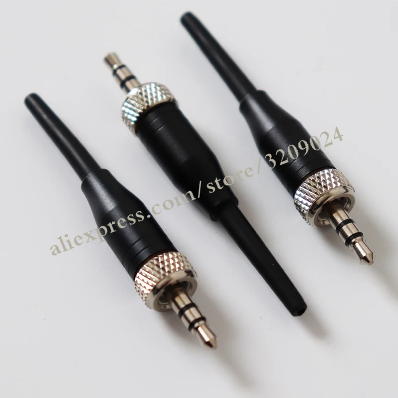 DIY 3,5 мм 1/" стерео винт аудио замок разъем для Sennheiser sony микрофон запасной штекер адаптера