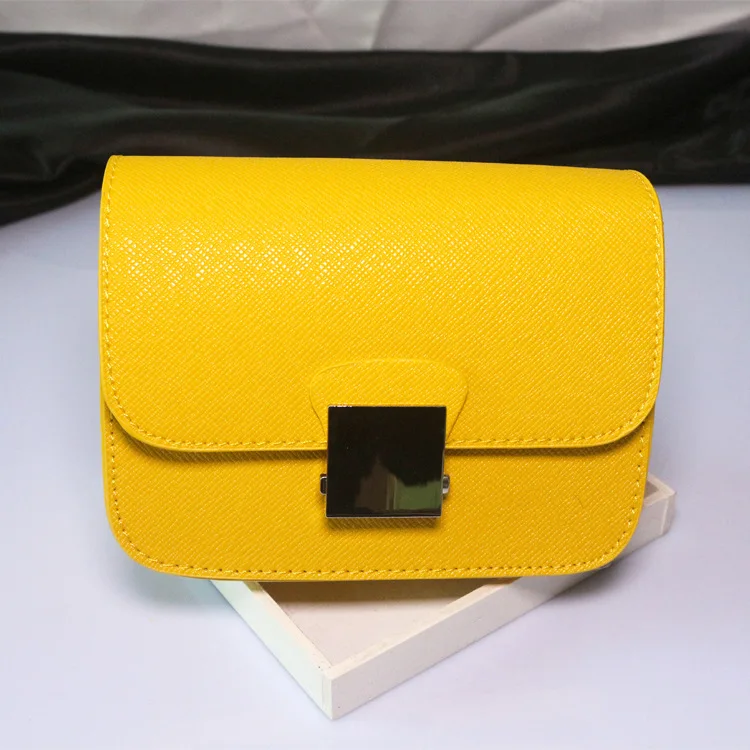 

2019 Fashion Small Messenger bags for women PU Leather Crossbody bags Ladies Solid Mini Shoulder Bag Female rivet phone bag