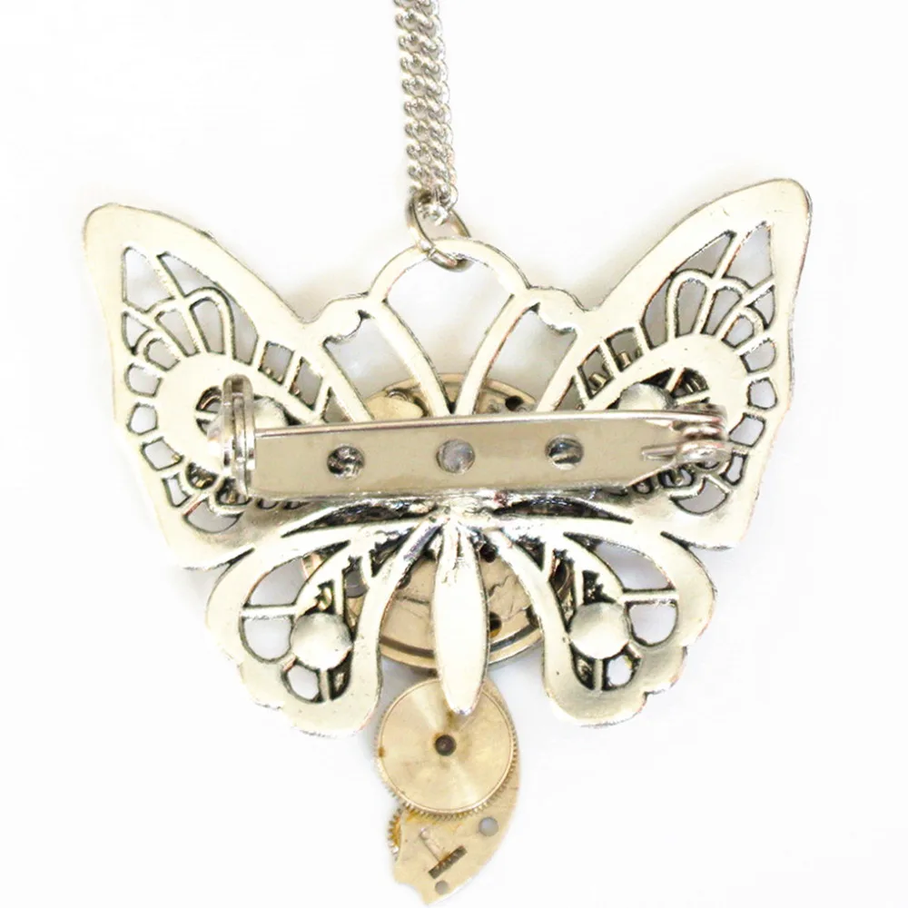 Детали для механических часов в стиле стимпанк готика Летающая бабочка крыло