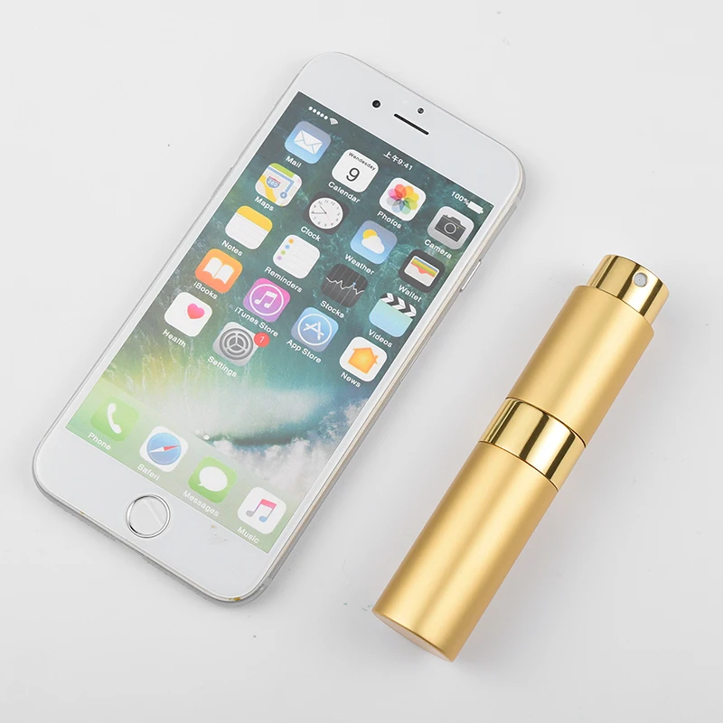 8ml10ml15ml металлическая алюминиевая бутылка для духов косметическая с распылителем